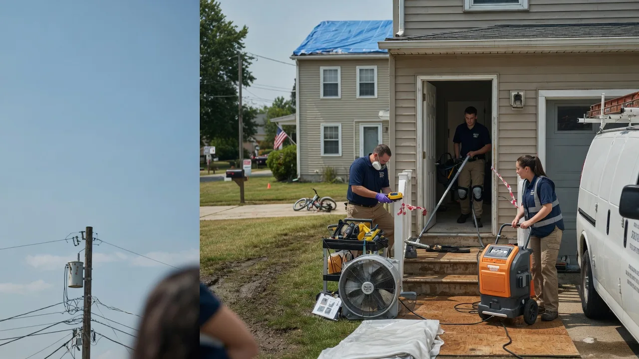 Water Damage Repair in South Range, WI near me